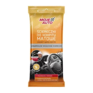 Moje Auto Matt műszerfalápoló, 24 db – 19-609