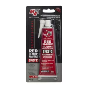 Moje Auto Professional Hőálló szilikon tömítőanyag, 85 g, piros – 20-A12
