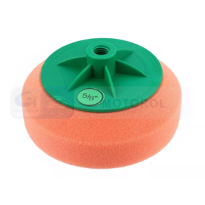 BOLL polírozószivacs menetes rögzítéssel, közepes, narancssárga, 150 mm, 5/8" – 0030091