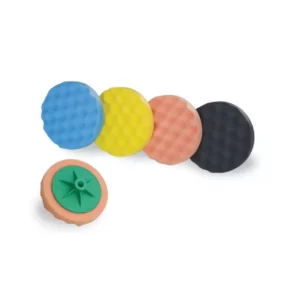 BOLL polírozószivacs, sárga, M14 menetes, profilozott – 0030112