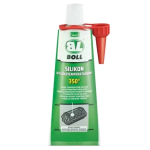 BOLL hőálló szilikon tömítő, piros, 80 ml – 0070102