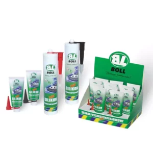 BOLL hőálló szilikon tömítő, fekete, 80 ml – 0070107