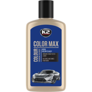 K2 Color Max kék színezett polír-wax 250 ml – K020BLUE
