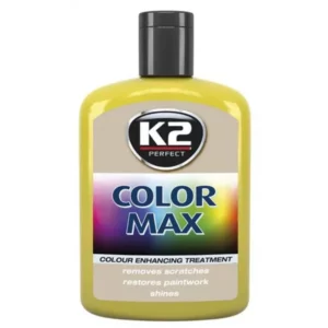 K2 Color Max sárga színezett polír-wax 250 ml – K020ZO