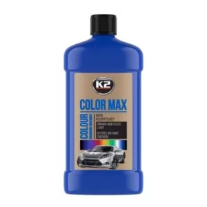 K2 Color Max kék színezett polír-wax 500 ml – K025NI