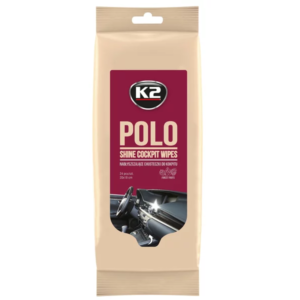 K2 Polo Protectant műszerfalápoló törlőkendő – K420