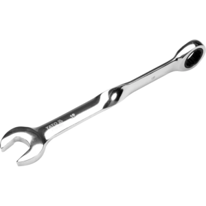 YATO csillag-villáskulcs hajlított racsnis 19 mm – YT-01881