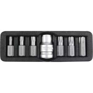 YATO biztonsági Torx kulcskészlet T25–T55, 7 részes – YT-0416