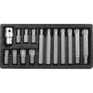 YATO ribe-kulcskészlet m6 m14 15 db – YT-0419