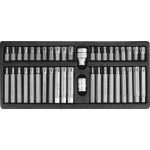 YATO biztonsági Torx és Ribe kulcskészlet, 42 részes – YT-0420