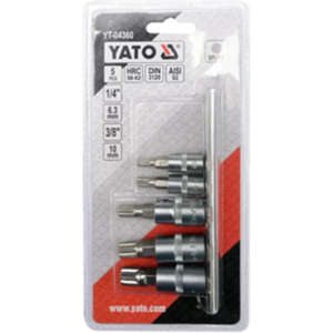 YATO készlet kulcsok spline sínen 5 db – YT-04360