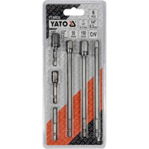 YATO imbusz adapter dugókulcsokhoz 1/4 3/8 2 6 db – YT-04629