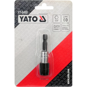 YATO gyorsbefogó tartó 60 mm hegyekhez 1/4 – YT-0468