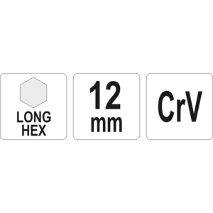 YATO imbuszkulcs hosszú 12,0 mm – YT-05443