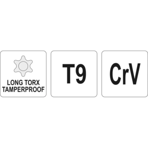 YATO biztonsági Torx-kulcs hosszú t9 – YT-05513