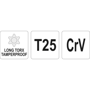 YATO biztonsági Torx-kulcs hosszú t25 – YT-05517