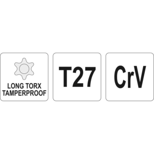 YATO biztonsági Torx-kulcs hosszú t27 – YT-05518