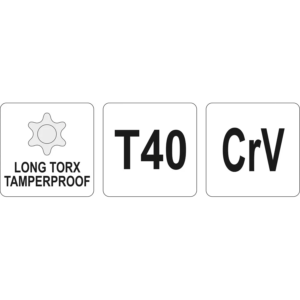 YATO biztonsági Torx-kulcs hosszú t40 – YT-05520