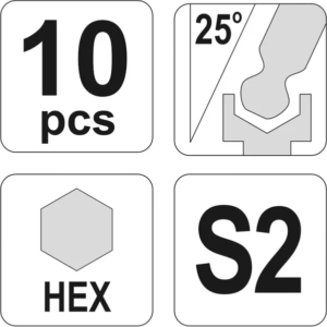 YATO készlet imbuszkulcsok 10 db – YT-0561