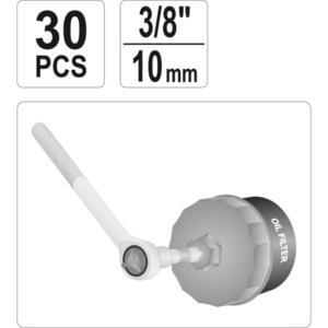 YATO olajszűrőhöz való dugókulcskészlet 30 db – YT-0596