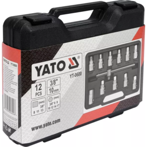 YATO olajleeresztő-dugókulcskészlet 12 db – YT-0600