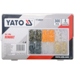 YATO autópatent-készlet renault 300 db – YT-06651