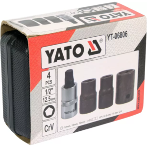 YATO ötszögű dugókulcs-készlet 1/2 – YT-06806
