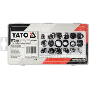 YATO szerelési készlet 225 db – YT-06882