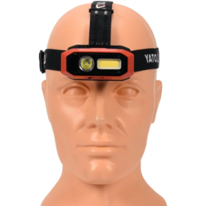 YATO fejlámpa 800 lm, akku, mozgásérzékelő – YT-08594