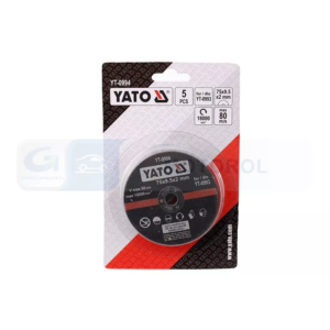 YATO fém vágókorong-készlet 75 mm 5 db – YT-0994