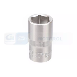 YATO dugókulcs 1/2", 15 mm, 6 lapú, Cr-V, rövid – YT-1208