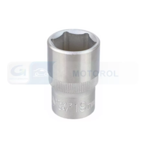 YATO dugókulcs 1/2", 19 mm, 6 lapú, Cr-V, rövid – YT-1212