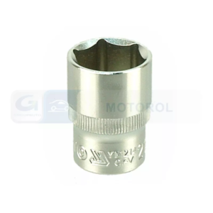 YATO dugókulcs 1/2", 21 mm, 6 lapú, Cr-V, rövid – YT-1214