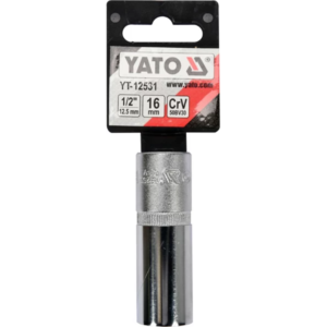 YATO gyertyadugókulcs 1/2 16 mm – YT-12531