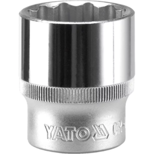 YATO dugókulcs 1/2", 8 mm, 12 lapú, Cr-V, rövid – YT-1270