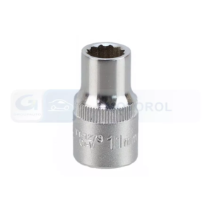 YATO dugókulcs 1/2", 11 mm, 12 lapú, Cr-V, rövid – YT-1273