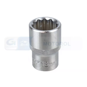 YATO dugókulcs 1/2", 18 mm, 12 lapú, Cr-V, rövid – YT-1280