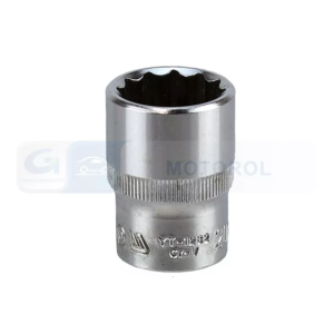 YATO dugókulcs 1/2", 20 mm, 12 lapú, Cr-V, rövid – YT-1282