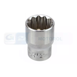 YATO dugókulcs 1/2", 21 mm, 12 lapú, Cr-V, rövid – YT-1283