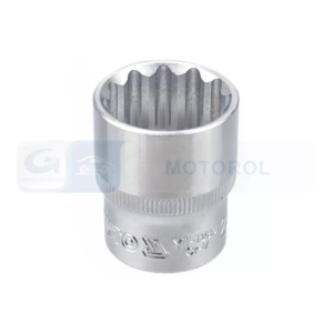 YATO dugókulcs 1/2", 24 mm, 12 lapú, Cr-V, rövid – YT-1286