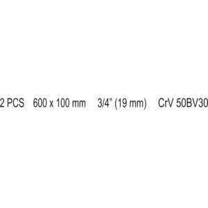 YATO l-hajtókar 3/4 600 × 100 mm – YT-13490