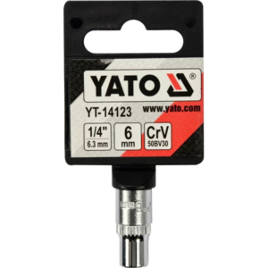 YATO dugókulcs 6 mm 1/4 6-lapú CV rövid – YT-14123