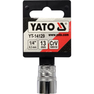 YATO dugókulcs 13 mm 1/4 6-lapú CV rövid – YT-14129