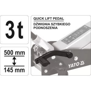 YATO autóemelő emelőkar 3 t – YT-17213