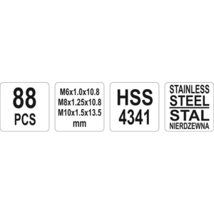 YATO javítókészlet menet m6-m10 – YT-1769