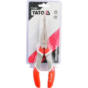 YATO hajlított hosszúcsőrű fogó 200 mm – YT-2028