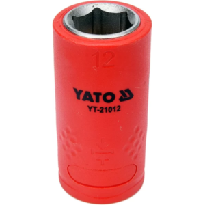 YATO szigetelt dugókulcs 12 mm 3/8 6-kat. vde – YT-21012