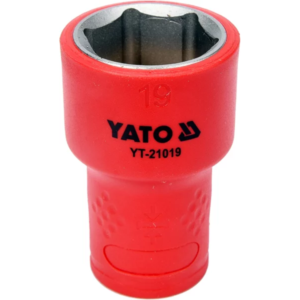 YATO szigetelt dugókulcs 19 mm 3/8 6-kat. vde – YT-21019