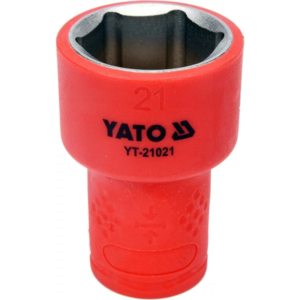 YATO szigetelt dugókulcs 21 mm 3/8 6-kat. vde – YT-21021