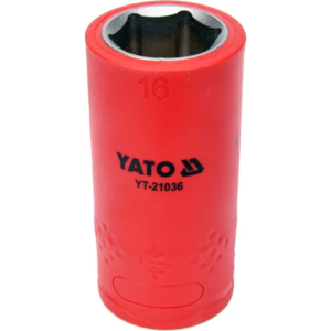 YATO szigetelt dugókulcs 16 mm 1/2 6-kat vde – YT-21036